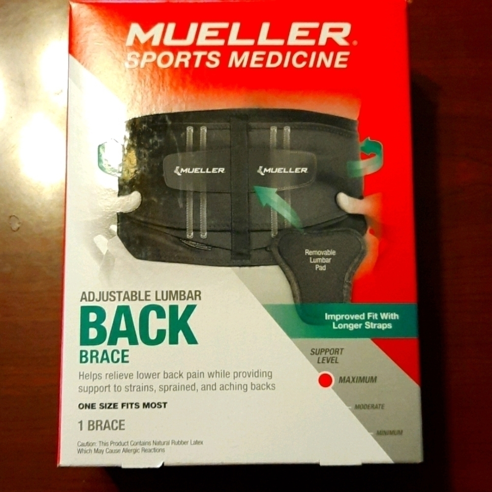 Mueller Sports Medicine Back Brace NEW